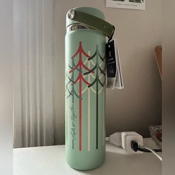 Flask Limited Edition Hydro Flask With Trees Hydro Flask